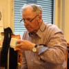 Frode tar en kaffepaus.