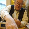 Hasse Svensson från Härryda sålde posthistoria.