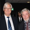 Mats Ahlmark och Kjell A. Eriksson som fick 70 för sitt exponat.