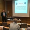 Peter Nordin berättade för övriga om SFF-motionen kring Open till FEPA-kongressen