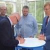 Tore Berg från Norge undertecknade