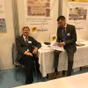 Cles och Lars-Olow i Postiljonens monter