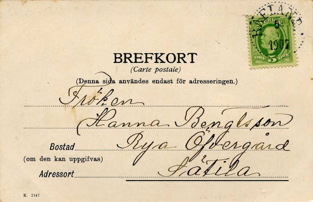 Hälsning från 1902