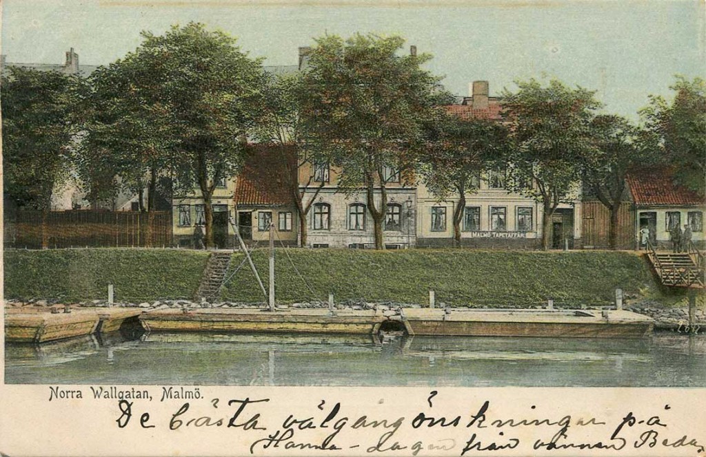 Norra Wallgatan i Malmö 1902 eller tidigare