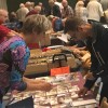 Kristine Lybeck Sund vid Posten Åland hade fullt upp att göra.